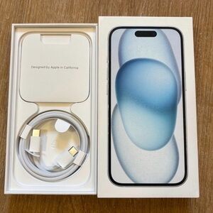 Apple iPhone 15 with case